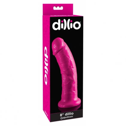 Dildo Realistic Cu Ventuză Dillio Roz