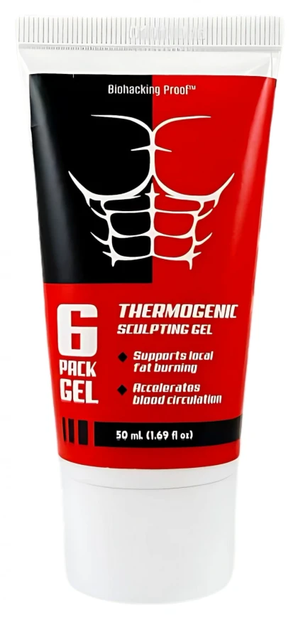 6 Pack Gel Pentru Abdomen Sculptat și Piele Fermă 50ml