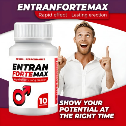 Entran Forte Max Capsule Pentru Erecție 10 capsule