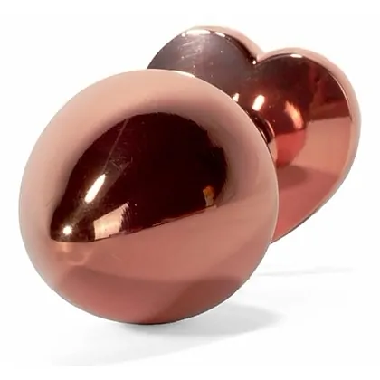 X-Men Secret Shine - Dop Anal Rose Gold Inimă S