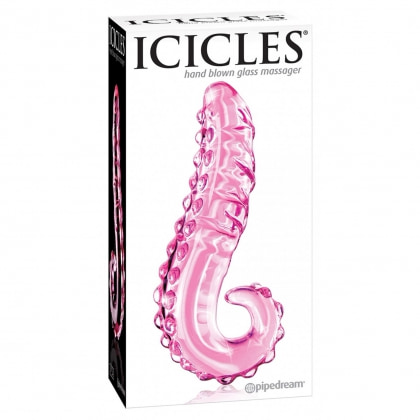 Dildo Icicles No 24 Roz 15.5 cm