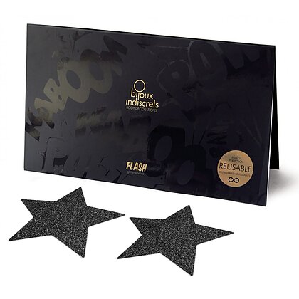 Bijuterii Pentru Sâni Flash Star Negru