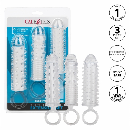Set Prelungitoare Textured Extension Transparent