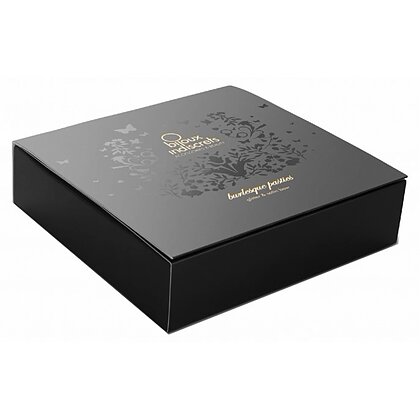 Accesoriu Sfârcuri Burlesque Glitter Negru