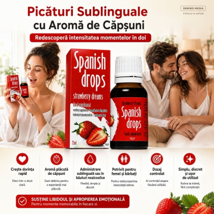 Afrodisiac Spanish Fly Strawberry 15ml