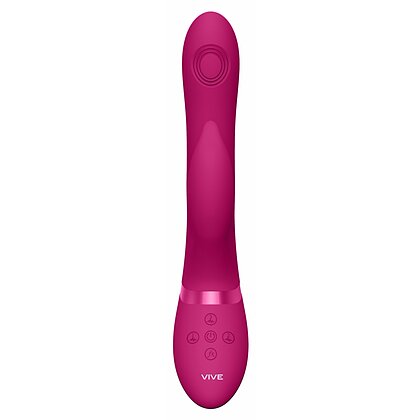 Aimi Pulse Wave and Vibrating Punctul G Rabbit Roz