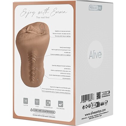 Alive Emma Masturbator Strâmt Compact TPE