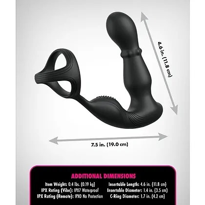 Anal Fantasy Elite Slide Glide 10 Functii Reincarcabil Negru