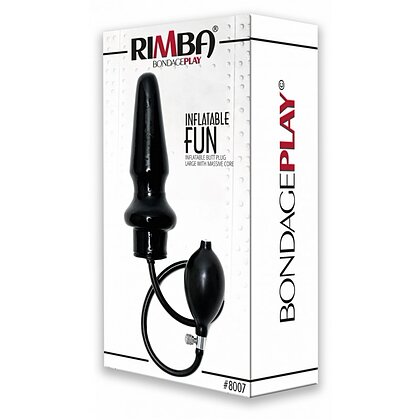 Anal Plug Ajustabil Inflatable Fun Large Negru