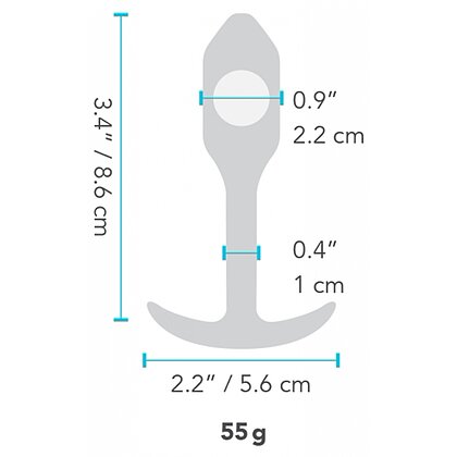 Anal Plug B-Vibe Snug 1 Mov