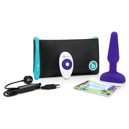 Anal Plug B-Vibe Trio Remote Mov