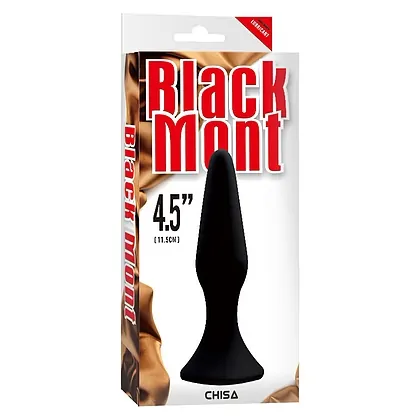 Anal Plug Black Mont L Silicone Negru