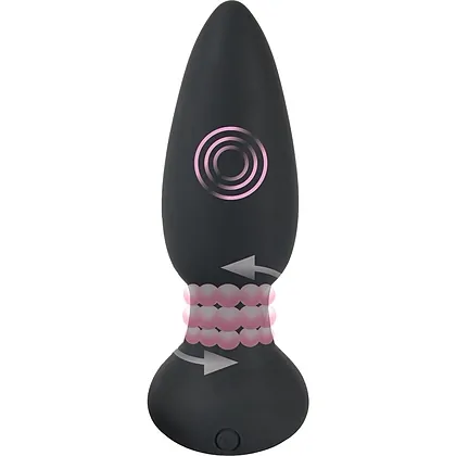 Anal Plug Black Velvets RC Rotating Negru