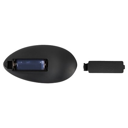 Anal Plug Black Velvets RC Shaking Negru