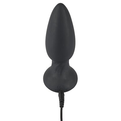 Anal Plug Black Velvets RC Shaking Negru