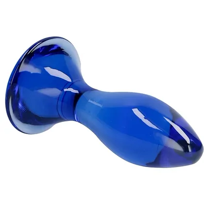 Anal Plug Cristal Albastru