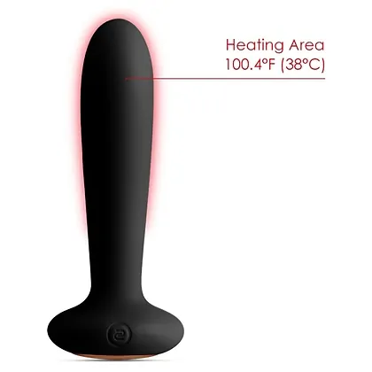 Anal Plug Cu Încălzire Și Telecomandă Svakom Primo Negru