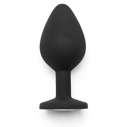 Plug Anal Mediu ToyJoy Bijuterie Negru