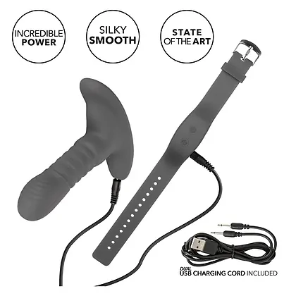 Anal Plug Eclipse Wristband Remote Rotator Probe Gri