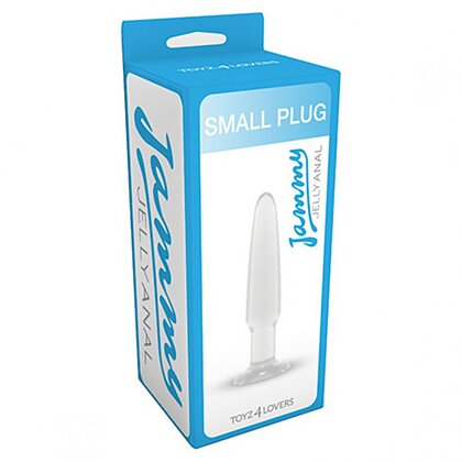 Toyz4Lovers Jammy Jelly Dop Anal Mic Moale cu Ventuză Transparent