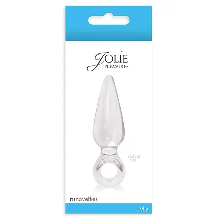 Anal Plug Jolie Transparent Mini