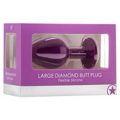 Anal Plug Large Diamond Mov