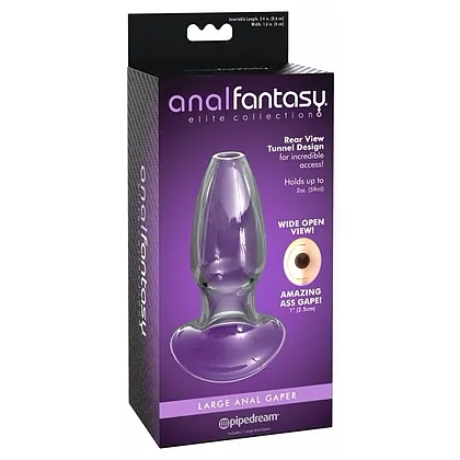 Anal Plug Large Gaper Pipedream Transparent