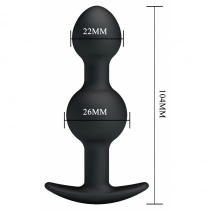 Anal Plug Pretty Love Heavy Negru