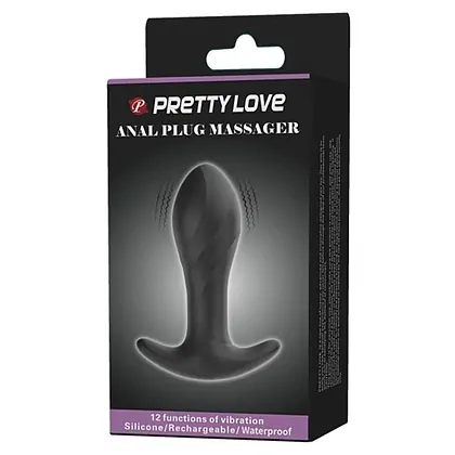 Anal Plug Pretty Love Massager Negru