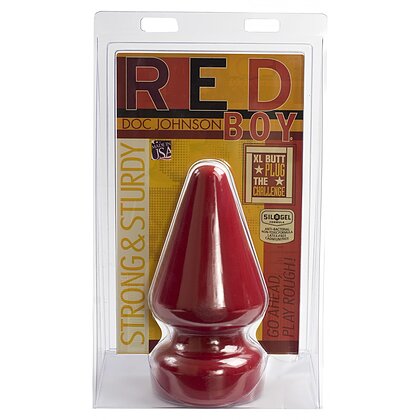 Anal Plug Red Boy XL Challenge Roșu