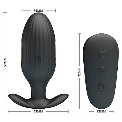 Anal Plug Royal Pleasure Kelly Negru