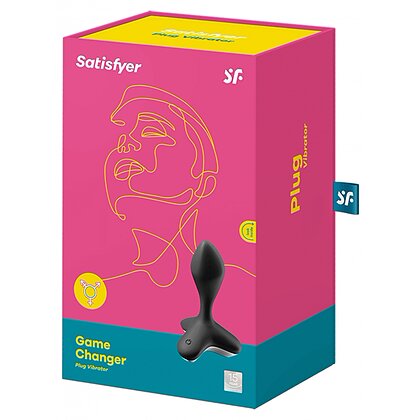 Anal Plug Satisfyer Game Changer Negru