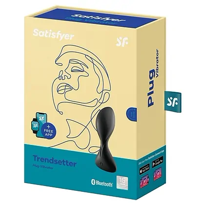 Anal Plug Satisfyer Trendsetter Negru