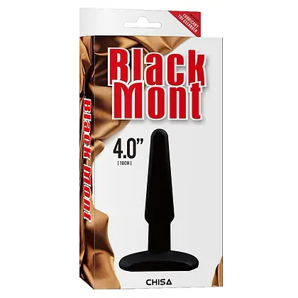 Anal Plug Silicon 4 inch Negru
