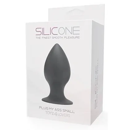 Anal Plug Silicone Smooth Pleasure Negru