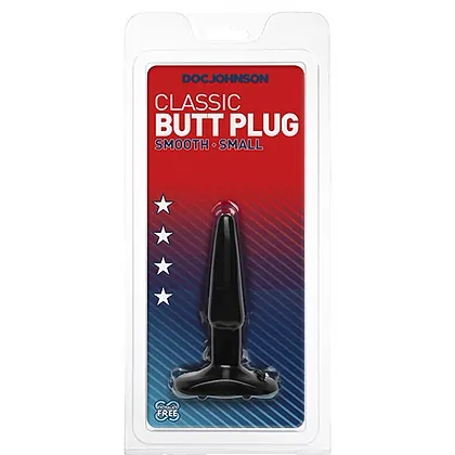 Anal Plug Smooth S Negru