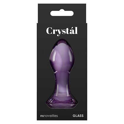 Anal Plug Sticlă Crystal Gem Mov