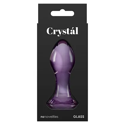 Anal Plug Sticlă Crystal Gem Mov