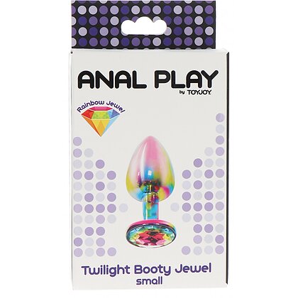 Anal Plug Twilight Jewel Small Multicolor
