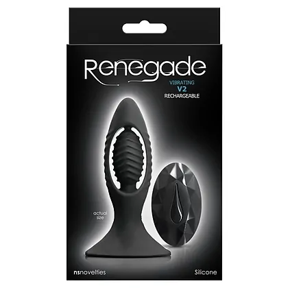 Anal Plug V2 Renegade Negru