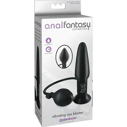 Anal Plug Vibrating Blaster Negru