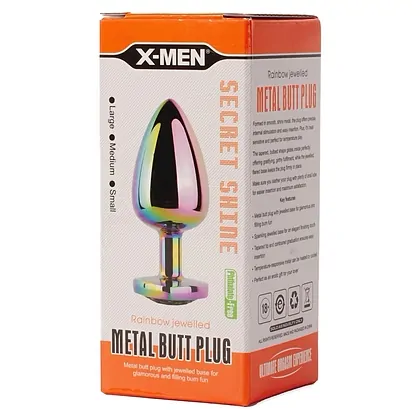 Anal Plug X-Men Secret Shine L Multicolor