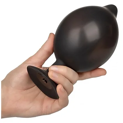 Anal Plug XL Silicone Inflatable Negru