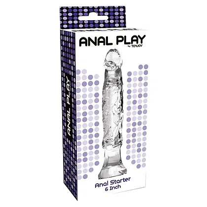 Anal Starter 6 Inch Transparent