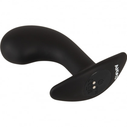 ANOS Big Head — Plug Prostatic cu Cap Mare, 10 Moduri Negru