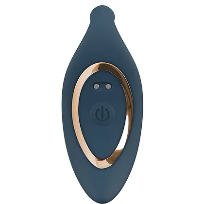 ANOS Plug Anal RC — 10 Moduri Vibrație, 10 Viteze împingere Albastru