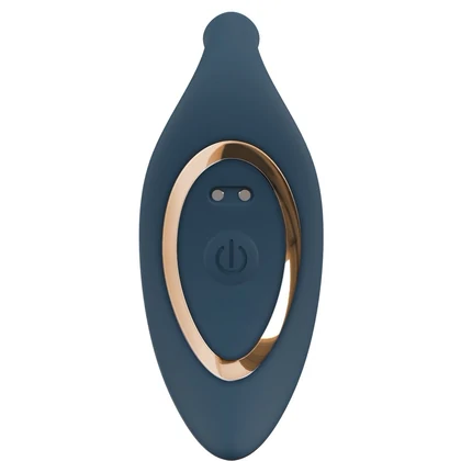 ANOS Plug Anal RC — 10 Moduri Vibrație, 10 Viteze împingere Albastru