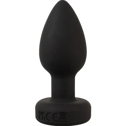 Anos Plug Anal RC cu LED Flash - 7 Moduri, Reîncărcabil Negru