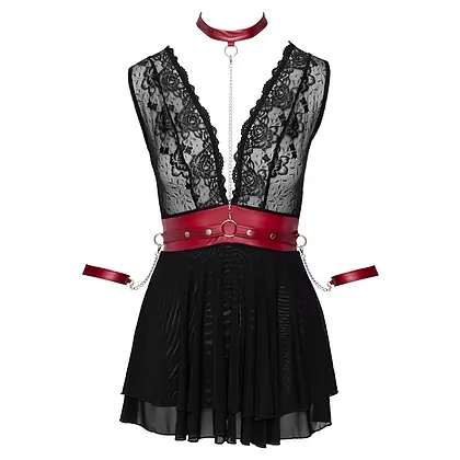 Babydoll Cottelli Collection Anya Negru S