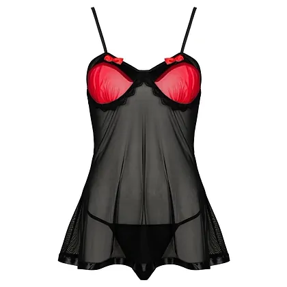 Babydoll LivCo Ritea Negru S-M